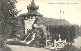 * T2/T3 Félixfürdő, Baile Felix; Hő Forrás. Engel Józsefné Kiadása / Thermal Spring, Spa (EK) - Ohne Zuordnung