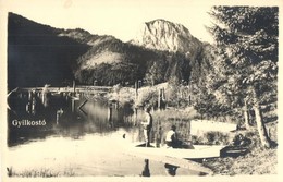 * T1/T2 Gyergyószentmiklós, Gheorgheni; Gyilkos Tó / Lacul Rosu / Lake. Photo - Ohne Zuordnung