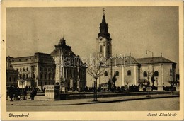 T2 Nagyvárad, Oradea; Szent László Tér, Templom / Square, Church - Zonder Classificatie