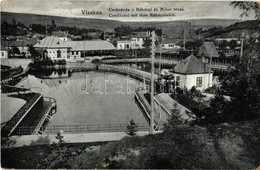 T2 Vízakna, Salzburg, Ocna Sibiului; Cukrászda A Rákóczi és Mikes Tóval / Lakes, Confectionery - Non Classificati