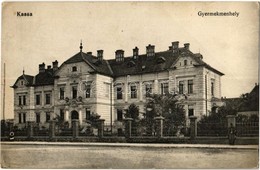 T2/T3 1915 Kassa, Kosice; Gyermekmenhely / Orphanage (EK) - Ohne Zuordnung