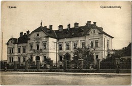 T2/T3 1915 Kassa, Kosice; Gyermekmenhely / Orphanage (EK) - Unclassified