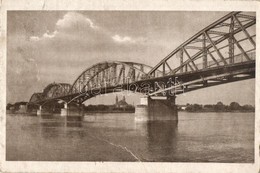 T2/T3 Komárom, Komárno; Nagy Duna Híd / Dunajsky Most / Große Donaubrücke / Danube Bridge (fa) - Non Classés