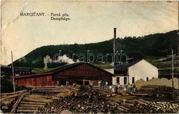 T3 Margitfalva, Margitfalu, Margitany, Margecany; Parná Pila / Dampfsäge / Fűrésztelep, Gőzfűrész / Steam Sawmill (gyűrő - Zonder Classificatie