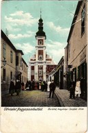 * T3 Nagyszombat, Tyrnau, Trnava; Barátok Temploma, Színház Utca / Church, Street (Rb) - Non Classificati