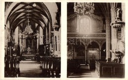 ** T2 Rozsnyó, Roznava; Római Katolikus Székesegyház, Szentély és Kórus, Belső / Cathedral Interior - Ohne Zuordnung