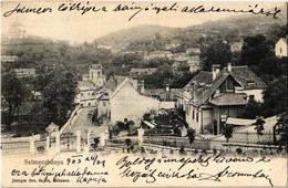 T2 1903 Selmecbánya, Schemnitz, Banská Stiavnica; Látkép. Kiadja Joerges özv. és Fia / General View - Zonder Classificatie