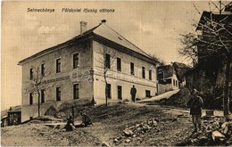 T2/T3 1912 Selmecbánya, Schemnitz, Banská Stiavnica; M. K. Bányászati és Erdészeti Főiskolai Ifjúsági Kör Háza. Kiadja J - Non Classificati