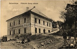 T2/T3 1912 Selmecbánya, Schemnitz, Banská Stiavnica; M. K. Bányászati és Erdészeti Főiskolai Ifjúsági Kör Háza. Kiadja J - Zonder Classificatie