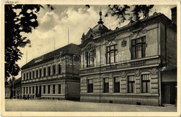 T2 Szepsi, Abaúj-Szepsi, Moldava Nad Bodvou; Állami Iskola, Városháza. Kiadja Davidovics Emil / School, Town Hall + '193 - Ohne Zuordnung