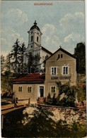 * T3 1917 Szklenófürdő, Sklené Teplice; Ásvány Gőzfürdő. Fürdőigazgatóság Kiadása / Mineral Steam Bath, Spa (Rb) - Ohne Zuordnung