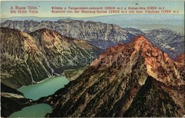 ** T2 Tátra, Vysoké Tatry; Tengerszem-csúcs, Halas-tó / Meeraug-Spitze, Fischsee / Rysy, Morskie Oko / Mountain Peak, La - Non Classificati