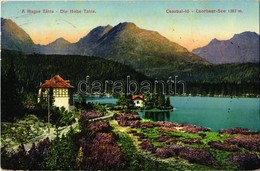 T2 1916 Tátra, Vysoké Tatry; Csorbai Tó / Csorber See / Jezioro Szczyrbskie / Strbské Pleso / Lake - Zonder Classificatie