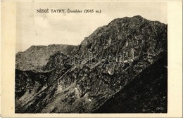 ** T1 Tátra, Alacsony-Tátra, Nízke Tatry; Gyömbér-hegy / Dumbier. Fot. A. Herchl. - Non Classificati