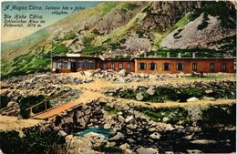 T2/T3 1917 Tátra, Tatry; Sziléziai Ház A Felkai Völgyben / Liezsky Dom, Velická Dolina / Rest House In The Valley  (EB) - Ohne Zuordnung