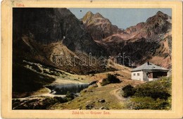 T2/T3 Tátra, Tatry; Zöld Tó, Frigyes Főherceg Menház. Feitzinger Ede No. 792. / Chata Zeleného Pleso / Grüner See / Gree - Non Classificati