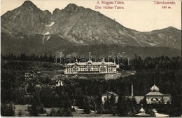 T2 1907 Tátralomnic, Tatranská Lomnica; Palota Szálló. Divald Károly 1461-1907 / Hotel - Ohne Zuordnung