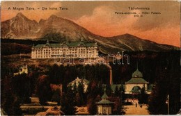 * T2/T3 Tátralomnic, Tatranská Lomnica; Palota Szálloda / Hotel Palace  (Rb) - Zonder Classificatie