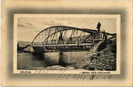 T3 1915 Zólyom, Zvolen; Garam Hídja. W. L. Bp. 'Ideal' / Hron River Bridge (EK) - Non Classificati