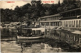 T2 Abbazia, Optaija; Angiolina Bad / Beach With Boats - Non Classés