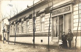 T2/T3 1913 Torontálvásárhely, Develák, Debelják, Debeljaca; Joanovics T.S. Gyógyszerész Gyógyszertára / Pharmacy With Ph - Zonder Classificatie