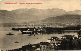 ** T2 Gmunden, Salzkammergut, Schloss Ort Und Höllengebirge / General View, Lake, Castle, Ships, Mountains - Unclassified