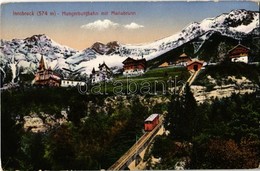 ** T2/T3 Innsbruck, Hungerburgbahn Mit Mariabrunn / Funicular Railway, Guesthouse (worn Corners) - Ohne Zuordnung