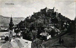 ** T2/T3 Salzburg, Hohensalzburg  / Castle (worn Corners) - Non Classés
