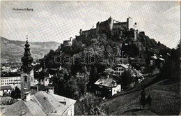 ** T2/T3 Salzburg, Hohensalzburg  / Castle (worn Corners) - Ohne Zuordnung