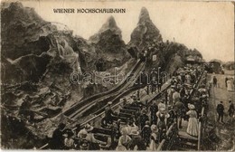 * T3 Vienna, Wien, Bécs II. Prater, Wiener Hochschaubahn / Roller Coaster (creases) - Zonder Classificatie