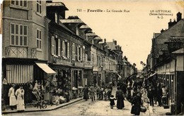 T1/T2 Fauville, La Grande Rue / Main Street, A. Lecaron, Shops - Zonder Classificatie