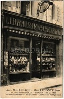 ** T2 Rouen, Librairie Papeterie. Anc. Mon Lepage Mme Leconte Sucr. 21, Rue Beauvoisin / Book And Paper Shop - Ohne Zuordnung