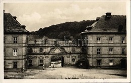 T1/T2 1935 Bamberg, Schloss Banz, Schlosshof / Castle, Courtyard - Zonder Classificatie