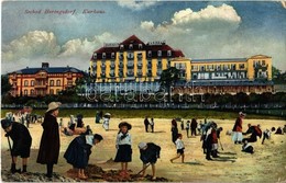 T2/T3 1913 Heringsdorf, Seebad, Kurhaus / Beach, Spa Hotel  (EK) - Ohne Zuordnung