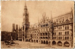 ** T2/T3 München, Munich; Neues Rathaus / Town Hall (worn Edges) - Non Classificati
