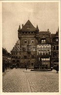 ** T2/T3 Nürnberg, Nassauerhaus Mit Tugendbrunnen / Residential Tower, Fountain (EK) - Unclassified