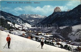 T2 Ortisei, Urtijëi, St. Ulrich In Gröden (Südtirol); Winter Sport, Skiing - Ohne Zuordnung