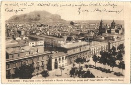 * T2/T3 Palermo, Cattedrale E Monte Pellegrino, Observatorio Del Palazzo Reale / Cathedral, Mountain, Observatory And Pa - Non Classificati