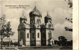 ** T2/T3 Krasnodar, Yekaterinodar, Ekaterinodar; Alexander Nevsky Cathedral. Phototypie Scherer, Nabholz & Co. (EK) - Ohne Zuordnung