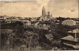 T2/T3 1913 Ruza, General View With Church (r) - Ohne Zuordnung