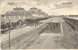 T2/T3 1930 Ploiesti, Ploesti; Gara De Sud / Bahnhof / Railway Station - Zonder Classificatie