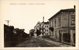 ** T1/T2 Sambir, Szambir, Sambor; Ul. Sobieskiego / Street View - Ohne Zuordnung