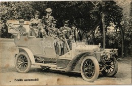 T2/T3 1906 Budapest XIII. Margitsziget, Fedák Sári Színésznő Cadillac Automobiljával (fl) - Ohne Zuordnung