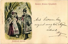 * T2 1899 Mezőkövesdi Népviselet Miskolc Környékéről / Hungarian Folklore From Mezőkövesd - Unclassified