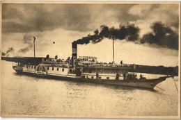 ** T2 'ZSÓIFA' Szabadság/1914 Típusú Gőzüzemű Oldalkerekes Személyhajó / Passenger Steamship Of The Royal Hungarian Rive - Sin Clasificación