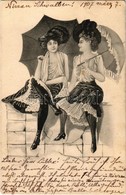 * T2/T3 1907 Ladies With Sun Umbrellas (Rb) - Non Classificati