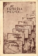 ** T2/T3 Az Egyke és A Megyék... A Magyar Szülők Szövetsége Nemzetvédelmi Mozgalma Az Egyke Ellen / Hungarian Irredenta  - Zonder Classificatie