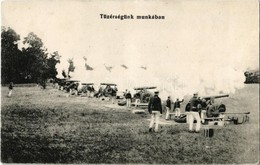 ** T2 Tüzérségünk Munkában / Hungarian Artillery Firing Cannons - Ohne Zuordnung