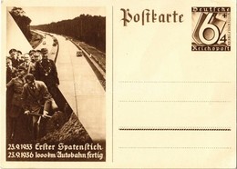 ** T2 1933 Erster Spatenstich - 1936 1000 Km Autobahn Fertig / 1933 First Groundbreaking - 1936 1000 Km Highway Complete - Ohne Zuordnung