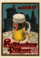 ** T1 Ketschenburg Pilsener Zeit 1817 (Brauerei) / German Brewery's Advertisement - Unclassified